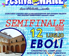 Semifinale del concorso canoro "Festival del Mare" nel chiostro di San Francesco 