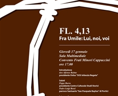 Presentazione del libro "FL. 4,13 - Fra Umile: Lui, noi, voi" a San Pietro alli Marmi