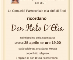 Evento in ricordo di don Italo D Elia