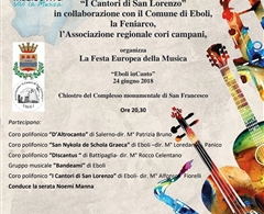 Festa Europea della Musica - Eboli inCanto nel complesso di San Francesco