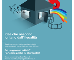 Bando Progetto Art House: a 50 artisti un bene confiscato alla mafia