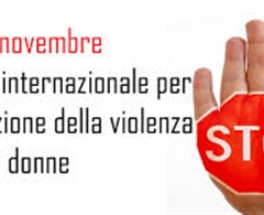 Giornata per l’eliminazione della violenza sulle donne