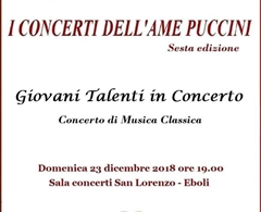 “Giovani talenti in concerto” nella Sala Concerto San Lorenzo