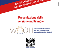 Presentazione della versione multilingue di Weboli