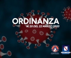  Ordinanza Regionale n° 20 del 22/3/2020 - Rilevazione e controlli dei rientri nella Regione Campania 