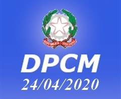 DPCM del 24/4/2020 - "fase due"