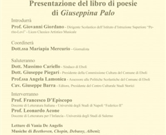 Presentazione del libro di poesie "Dell Amore eterno" nell Aula Magna del Liceo Classico"E. Perito"
