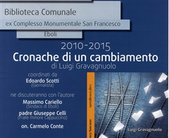 Presentazione del libro "Cronache di un cambiamento" di Luigi Gravagnuolo